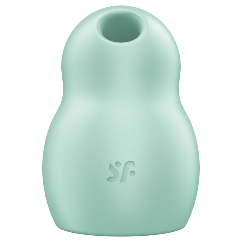 SATISFYER - PRO TO GO 1 ESTIMULADOR DE PULSO DE AR ​​DUPLO E VIBRADOR AZUL