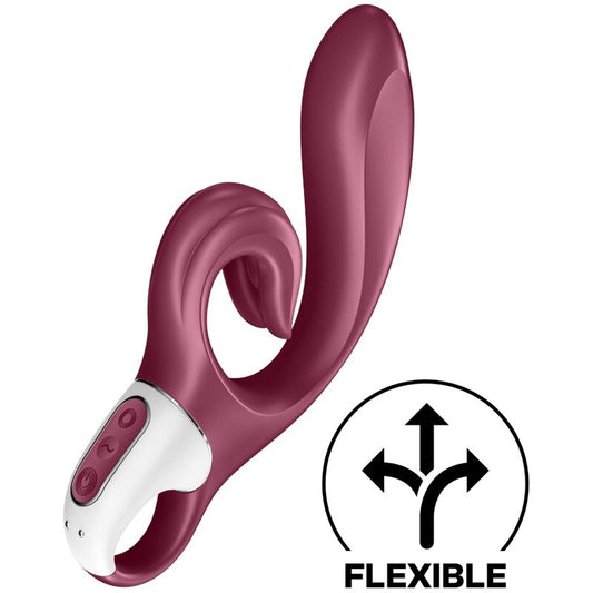 SATISFYER - AME-ME RABBIT VIBRAÇÃO VERMELHO