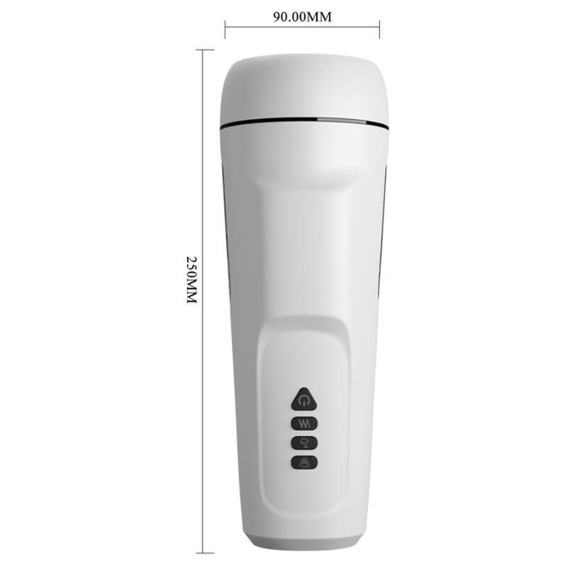 PRETTY LOVE - MASTURBADOR MASCULINO SIENNA COM VIBRAÇÃO, VOZ E SUCÇÃO
