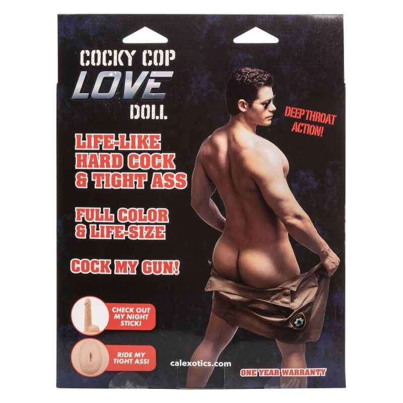 CALEXOTICS - BONECA DO AMOR DE POLICIAL ARROGANTE