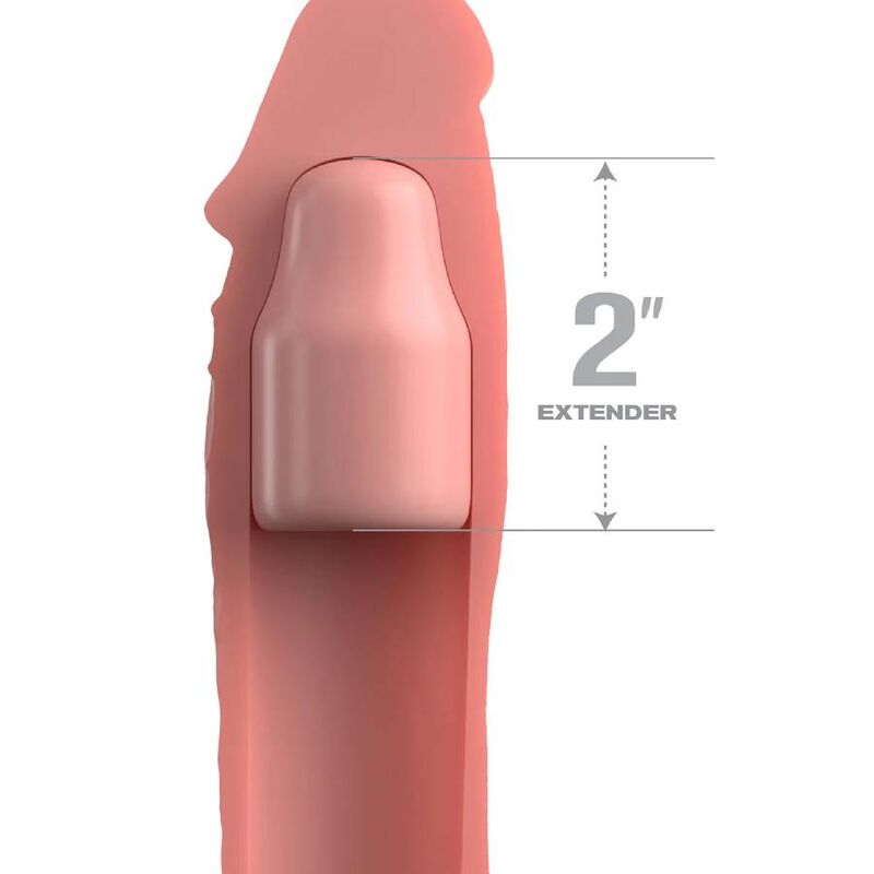 FANTASY X-TENSIONS - EXTENSÃO PIPEDREAMS COM CORREIA 15,24 CM PELE
