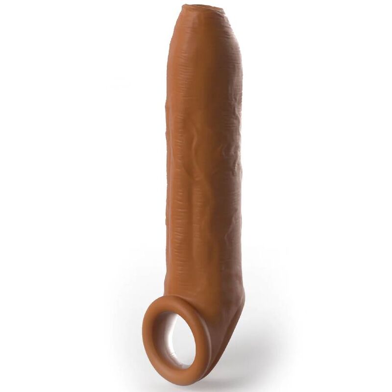 PIPEDREAMS - MANGA SIN CORTAR 17,78 CM CON CORREA CARAMELO