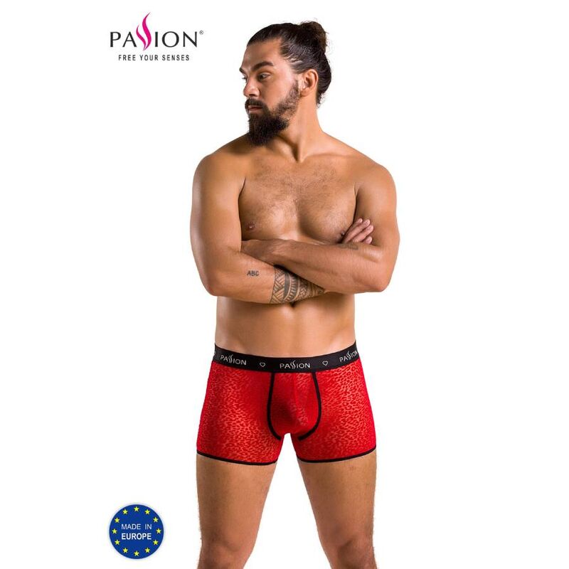 PASIÓN - 046 PANTALÓN CORTO PARKER ROJO L/XL