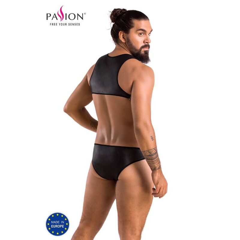 PAIXÃO - 056 BODY ADAM PRETO L/XL