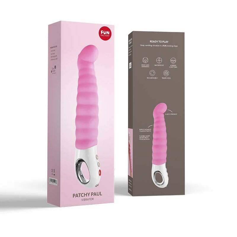 FUN FACTORY - PATCHY PAUL G5 VIBRADOR PONTO G CANDY ROSE