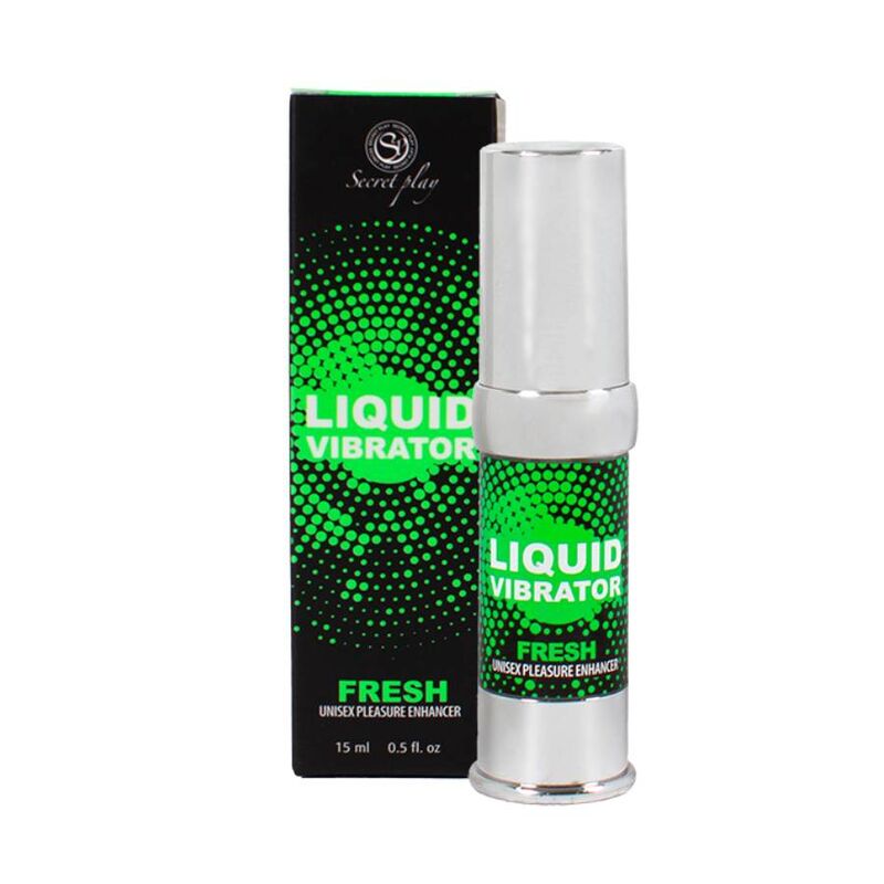 SECRETPLAY - VIBRADOR LÍQUIDO FRESCO ESTIMULADOR E INTENSIFICADOR DE PRAZER 15 ML