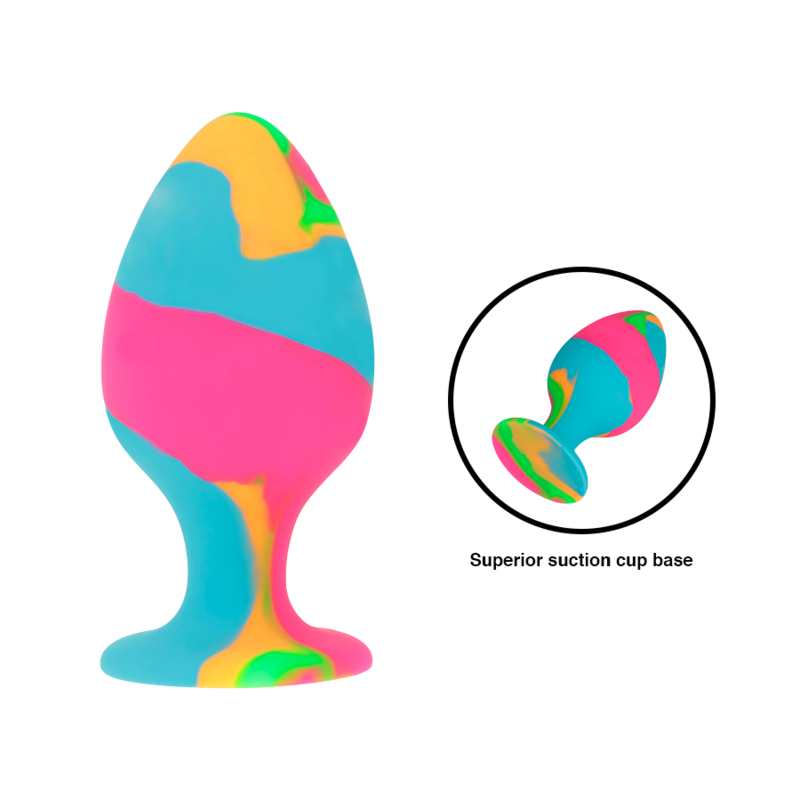 INTENSO - CONJUNTO DE PLUGUES DE SILICONE MULTICOLORIDO