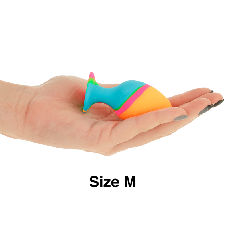 INTENSO - CONJUNTO DE PLUGUES DE SILICONE MULTICOLORIDO