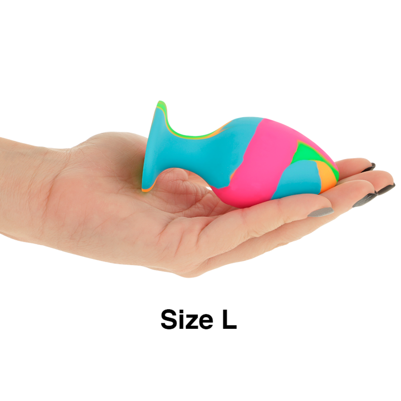 INTENSO - CONJUNTO DE PLUGUES DE SILICONE MULTICOLORIDO