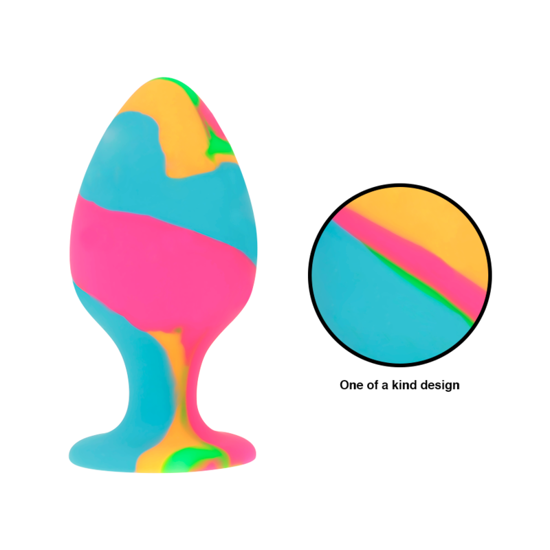 INTENSO - CONJUNTO DE PLUGUES DE SILICONE MULTICOLORIDO