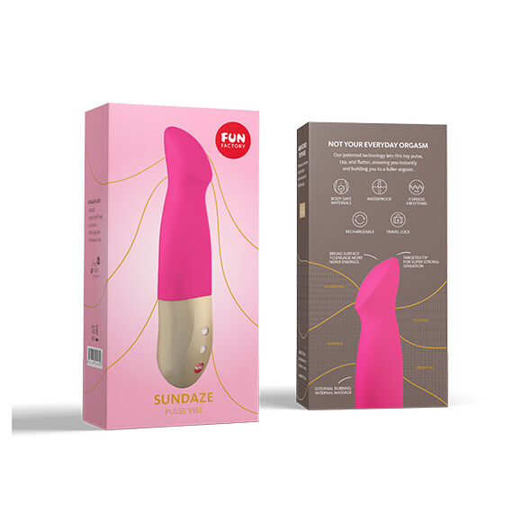 FUN FACTORY - VIBRADOR SUNDAZE PULSE ROSA FUCSIA