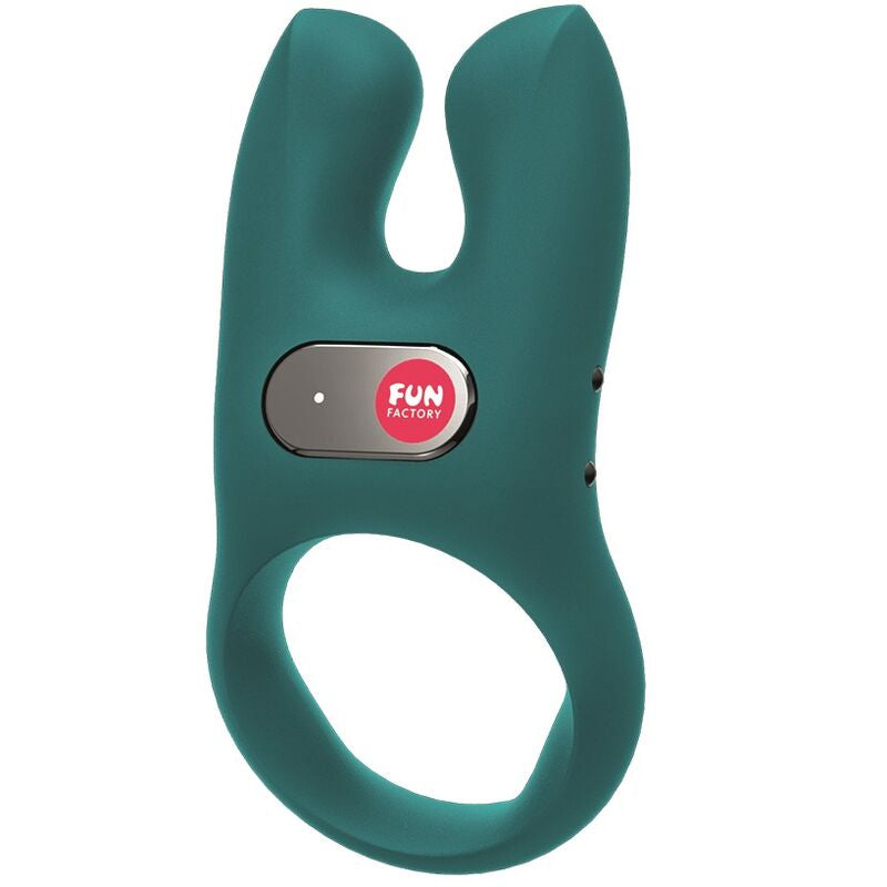 FUN FACTORY - NOS ANILLO VIBRADOR PARA EL PENE AZUL MARINO PROFUNDO