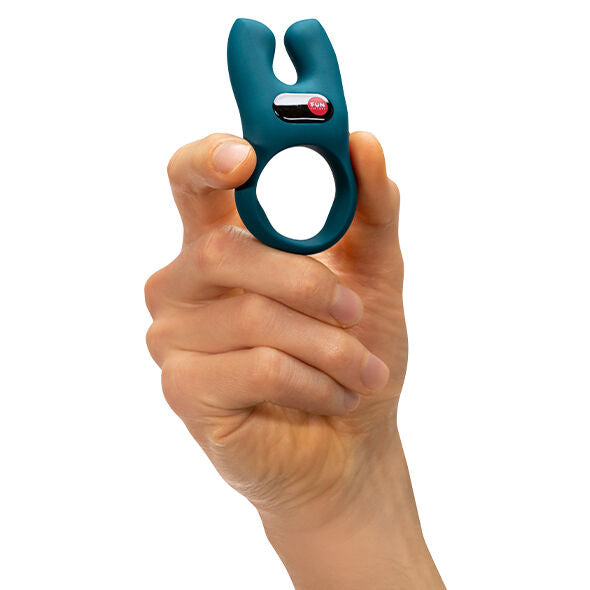 FUN FACTORY - NOS ANILLO VIBRADOR PARA EL PENE AZUL MARINO PROFUNDO