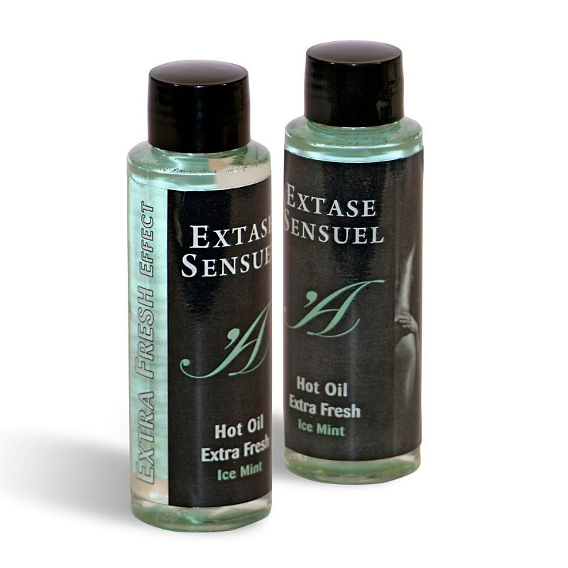 SENSUAL EXTASE - EXTRA FRESH ICE EFFECT MASSAGE OIL 100 ML