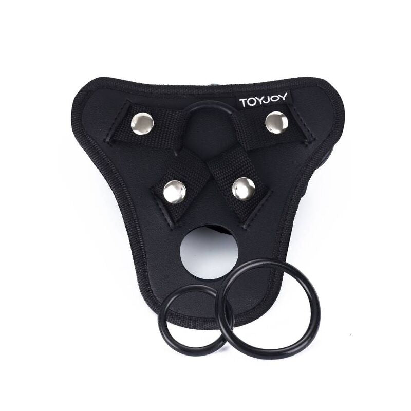 SEJA REAL - ARREIO DE PRAZER COM STRAP-ON PRETO