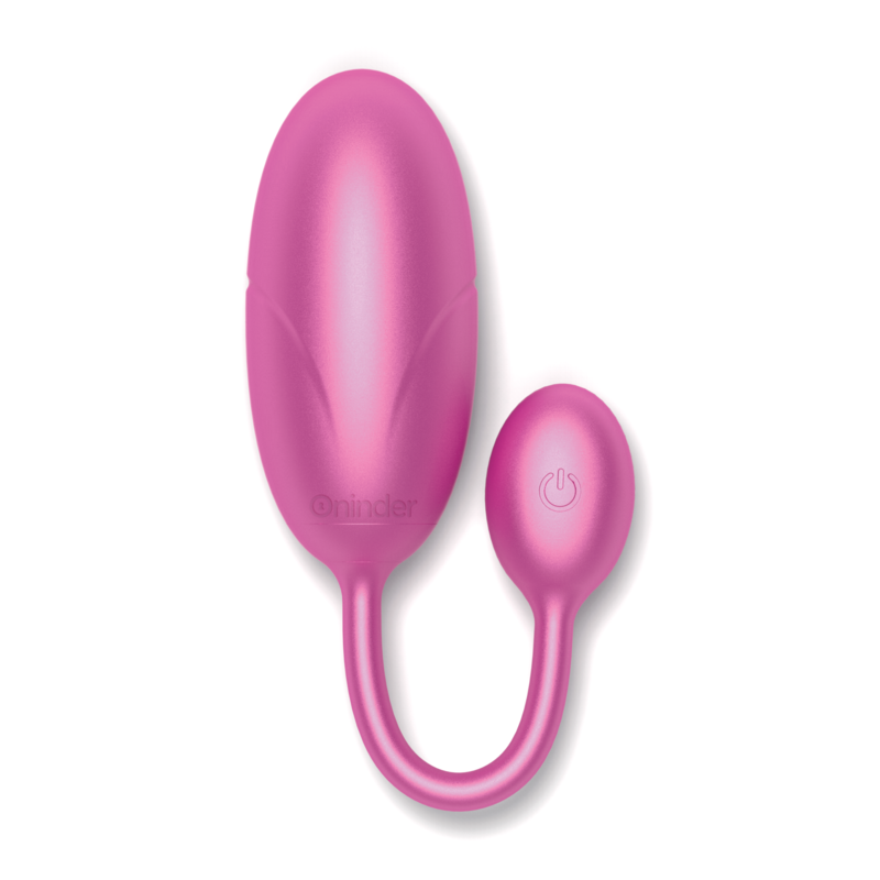 ONINDER - PINK TOKYO VIBRATING EGG 7.5 X 3.2 CM FREE APP
