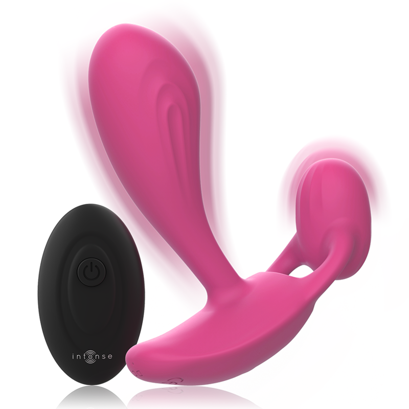 INTENSO - PLUG ANAL COM CONTROLE REMOTO ROSA