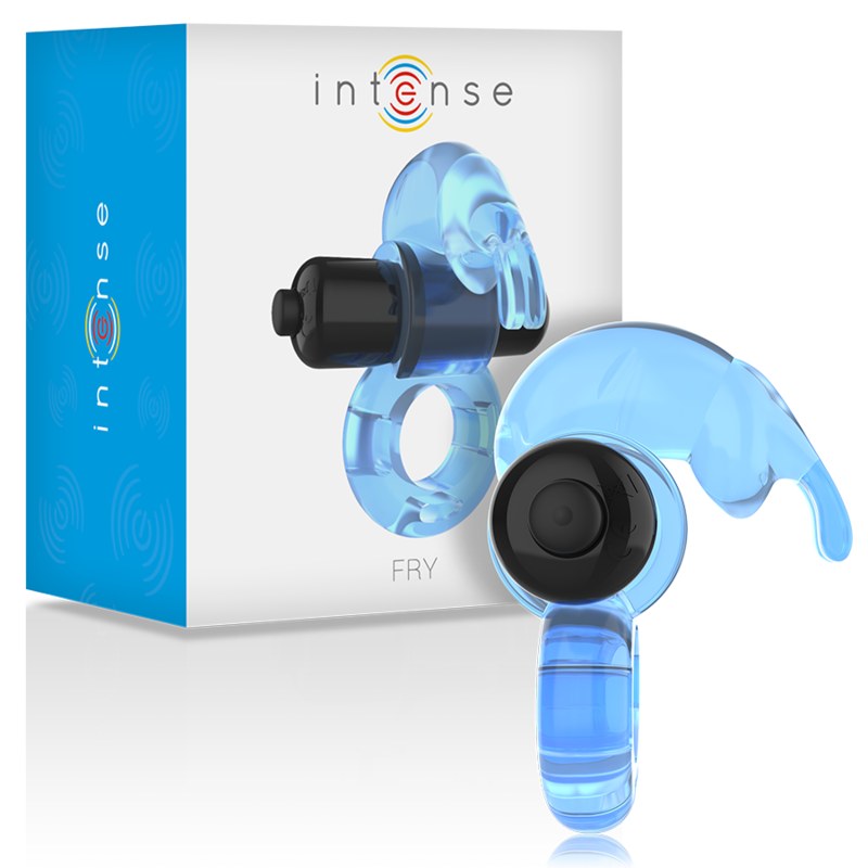 INTENSO - ANILLO VIBRADOR AZUL FRY