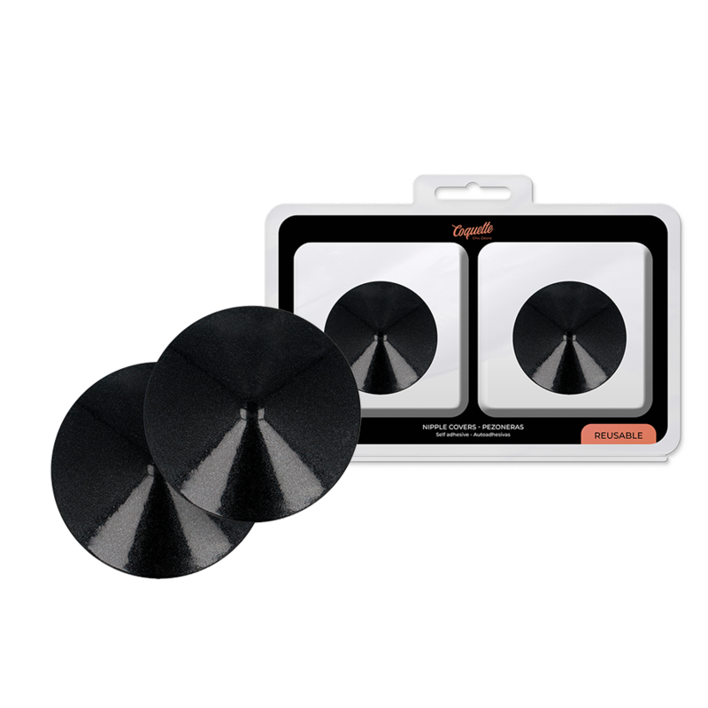 COQUETTE CHIC DESIRE - CUBRE PUNTERA CÍRCULOS NEGRO