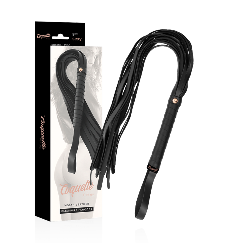 COQUETTE CHIC DESIRE - FANTASY VEGANO FLOGGER DE COURO