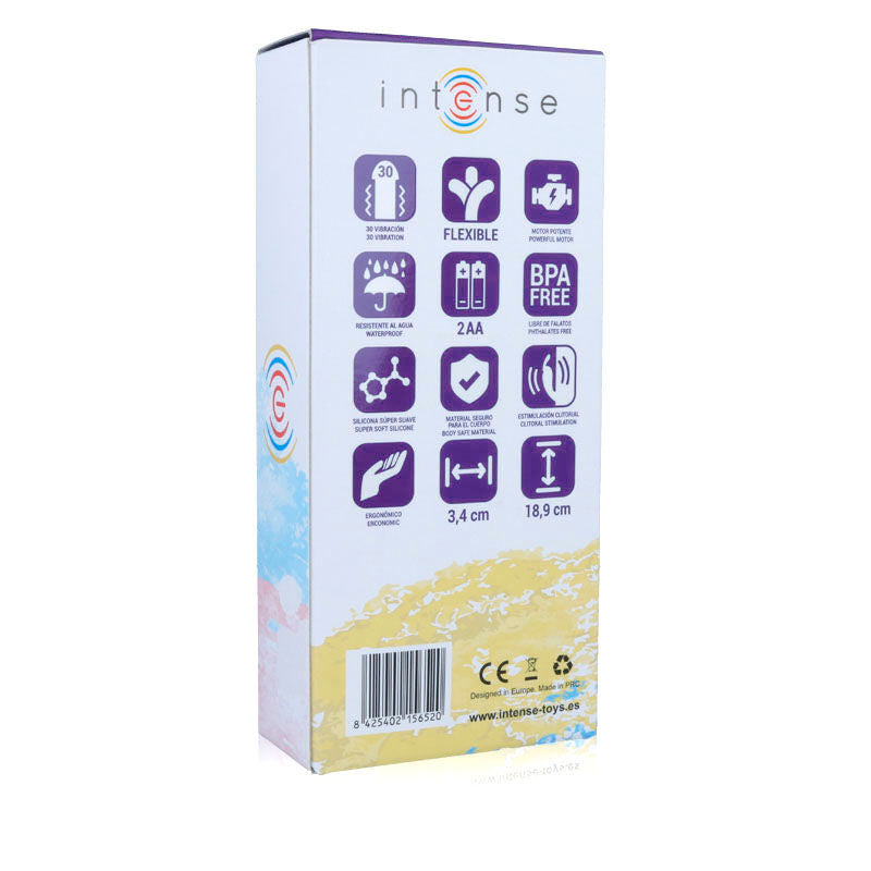 INTENSO - VIBRADOR HILARI LILAC SILICONE LUXE