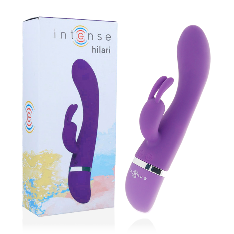 INTENSO - VIBRADOR HILARI LILAC SILICONE LUXE