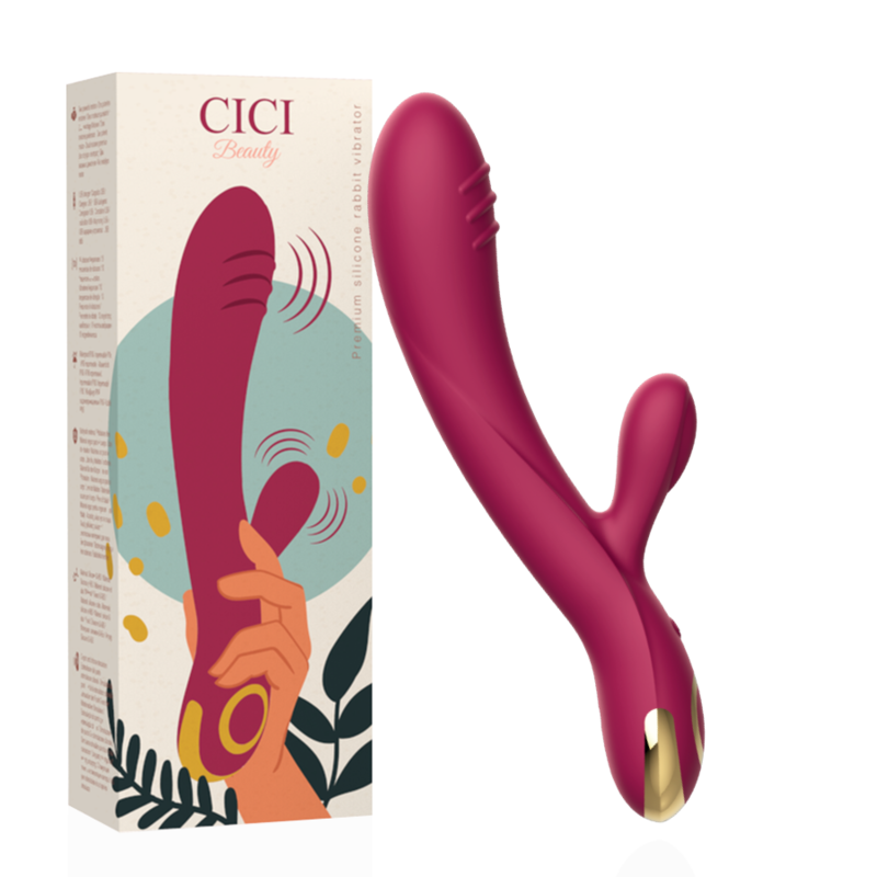 CICI BEAUTY - VIBRADOR DE SILICONE PREMIUM RABBIT