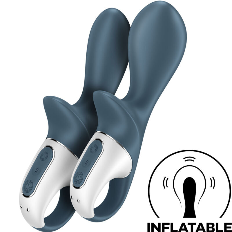SATISFYER - BOTÍN CON BOMBA DE AIRE 2 GRIS OSCURO