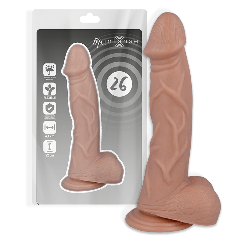 MR INTENSE - 26 REALISTIC PENIS 22 CM -O- 4.4 CM - Toys "n" Us