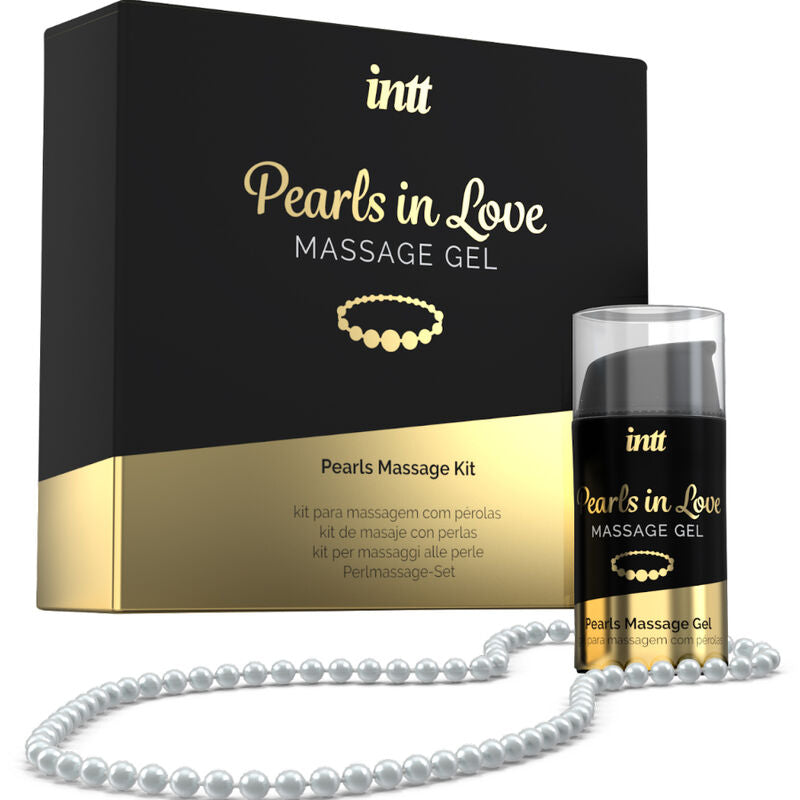 MASSAGEM INTT E SEXO ORAL - PÉROLAS APAIXONADAS COM COLAR DE PÉROLAS E GEL DE SILICONE