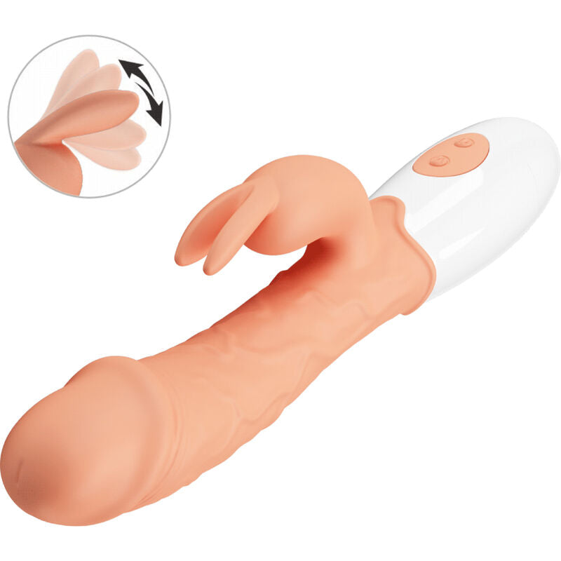 PRETTY LOVE - VIBRADOR COELHINHO DA PÁSCOA COM ESTIMULADOR