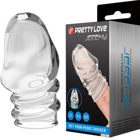 PRETTY LOVE - JEREMY PÊNIS TRANSPARENTE MAIS GROSSO
