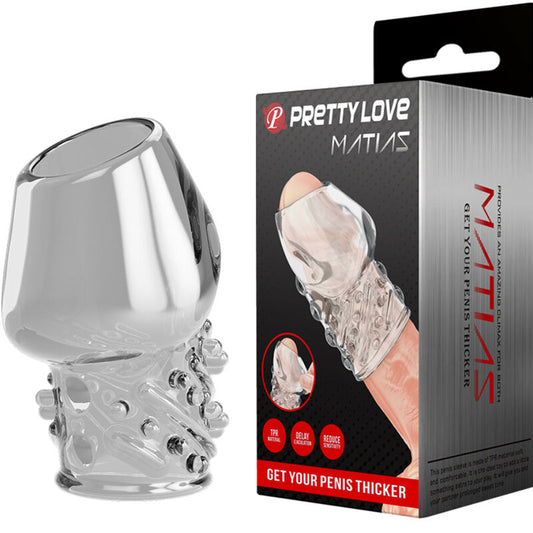 PRETTY LOVE - MATIAS PÊNIS TRANSPARENTE MAIS GROSSO