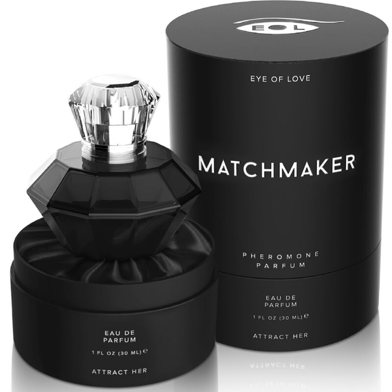 EYE OF LOVE - MATCHMAKER PERFUME DE FEROMÔNIO DIAMANTE NEGRO ATRAIA ELA 30 ML