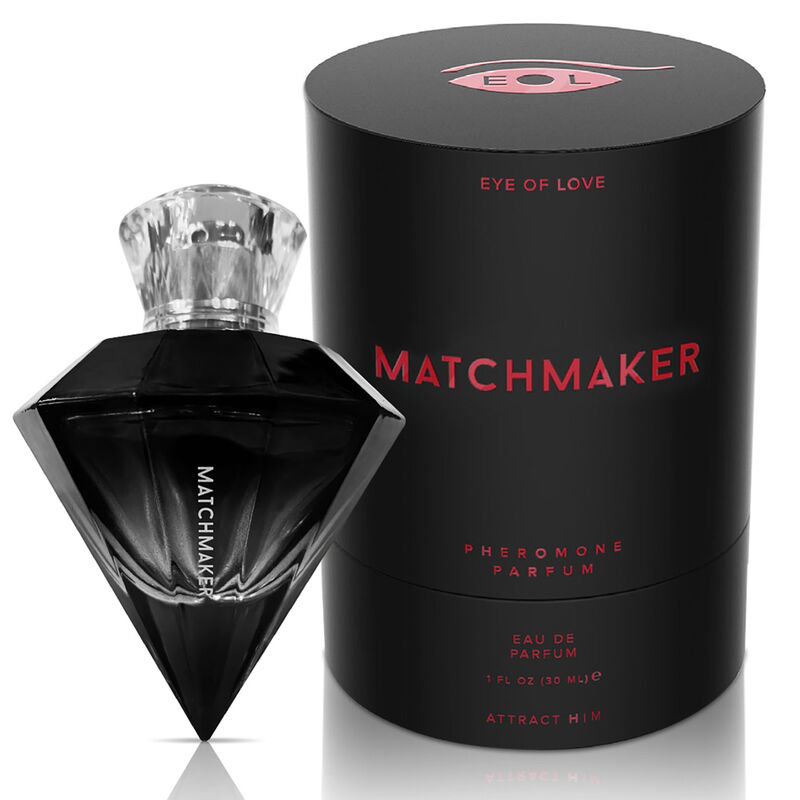 EYE OF LOVE - MATCHMAKER BLACK DIAMOND PERFUME LGBTQ FEROMONAS PARA ELE 30 ML