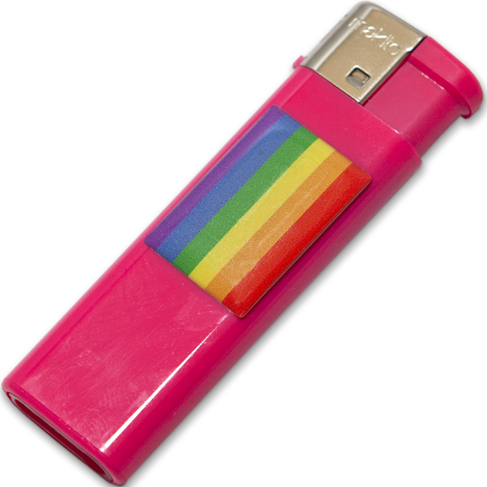 ORGULHO - FÚSCIA MAIS LEVE COM BANDEIRA LGBT