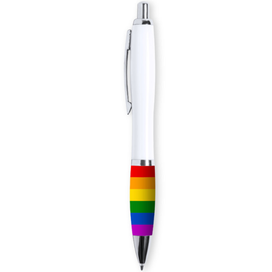 ORGULHO - BANDEIRA LGBT BRANCA BIROS
