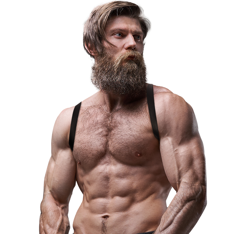 ATITUDE FETICHE SUBMISSIVA - ARREIO DE COURO ECOLÓGICO MASCULINO