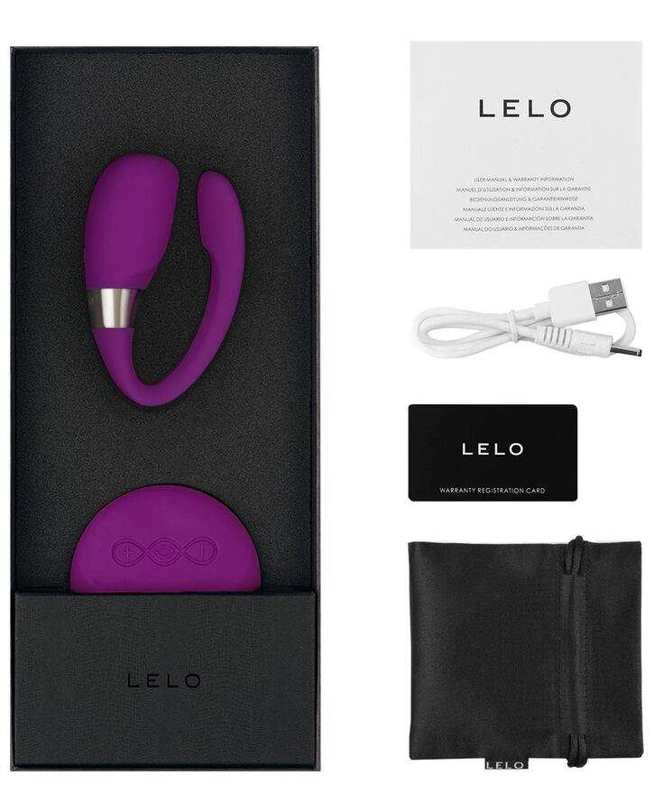 LELO - INSIGNIA TIANI 3 MASSAGADOR DE ROSA PROFUNDA - Toys "n" Us