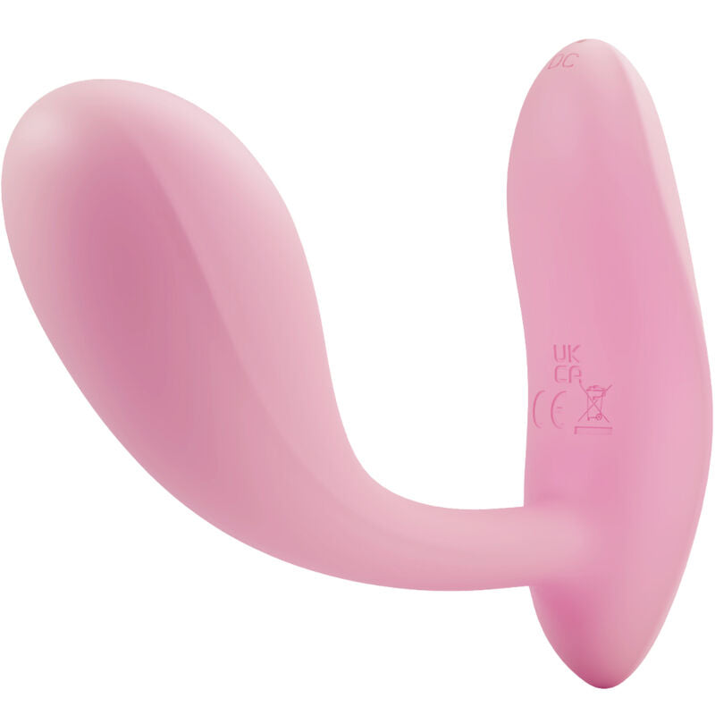 PRETTY LOVE - BAIRD G-SPOT 12 VIBRAÇÕES RECARREGÁVEIS ROSA APP