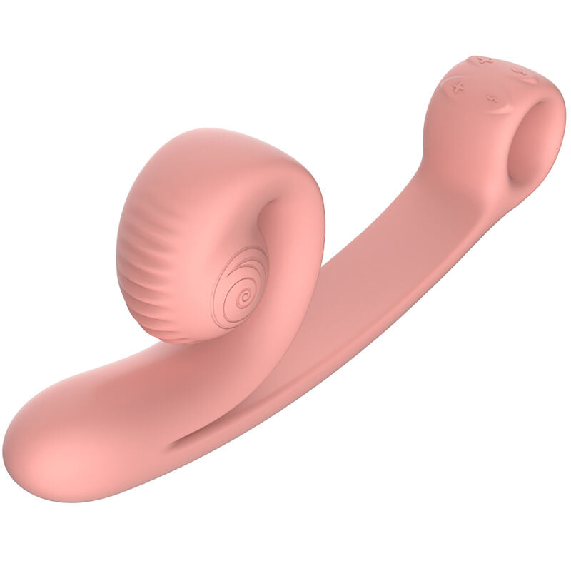 VIBRADOR CARACOL - VIBRADOR CURVO MELOCOTÓN