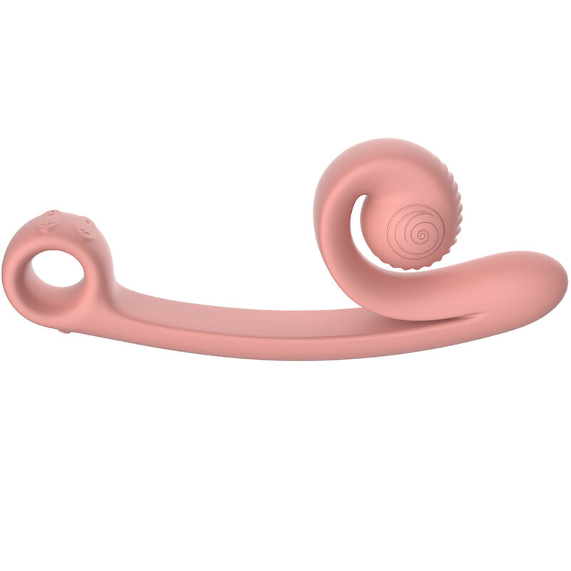 VIBRADOR CARACOL - VIBRADOR CURVO MELOCOTÓN