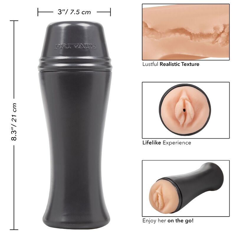 PRIVADO - MASTURBADOR HORNY COUGAR PARA VIAGEM