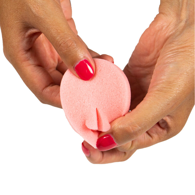 CONFORT 365 - ESPONJA VAGINAL LUBRIFICADA COM TAMPÃO - 3 UNIDADES