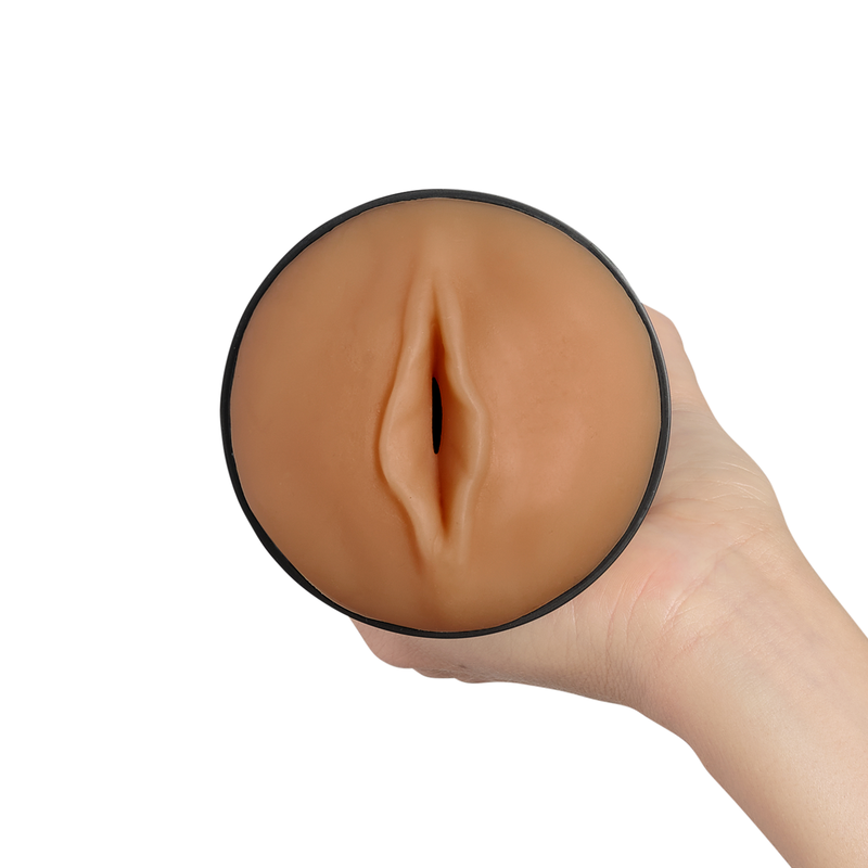 KIIROO - ESTIMULADOR MASTURBADOR FEEL STROKER - MARROM CLARO 