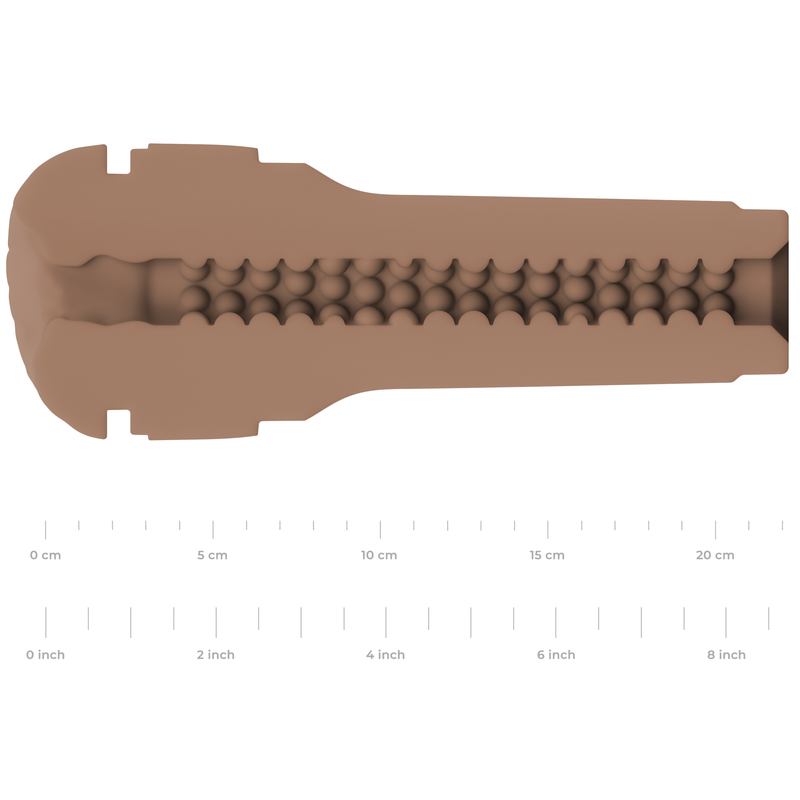 KIIROO - ESTIMULADOR MASTURBADOR FEEL STROKER - MARROM 