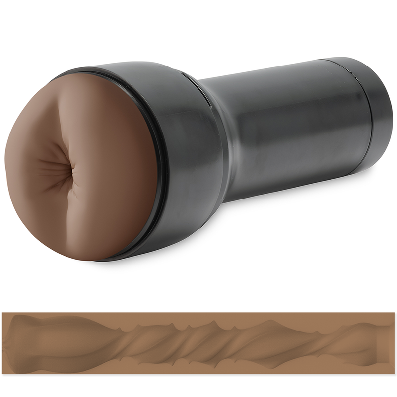KIIROO - MASTURBADOR DE BUMBUM GENERIC FEEL STROKER - MARROM MÉDIO 
