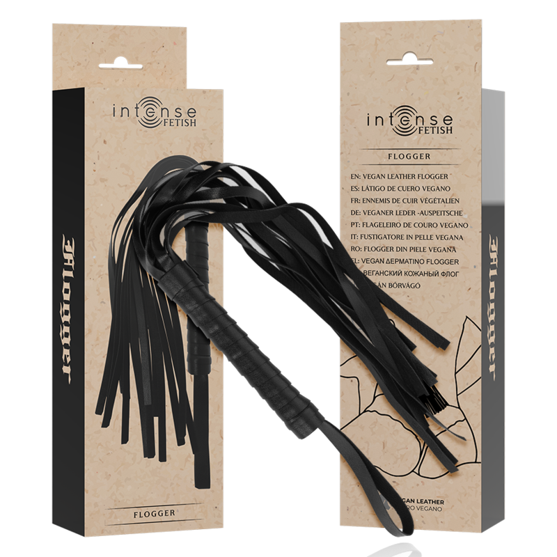 INTENSO - FLOGGER DE COURO VEGANO FETICHE