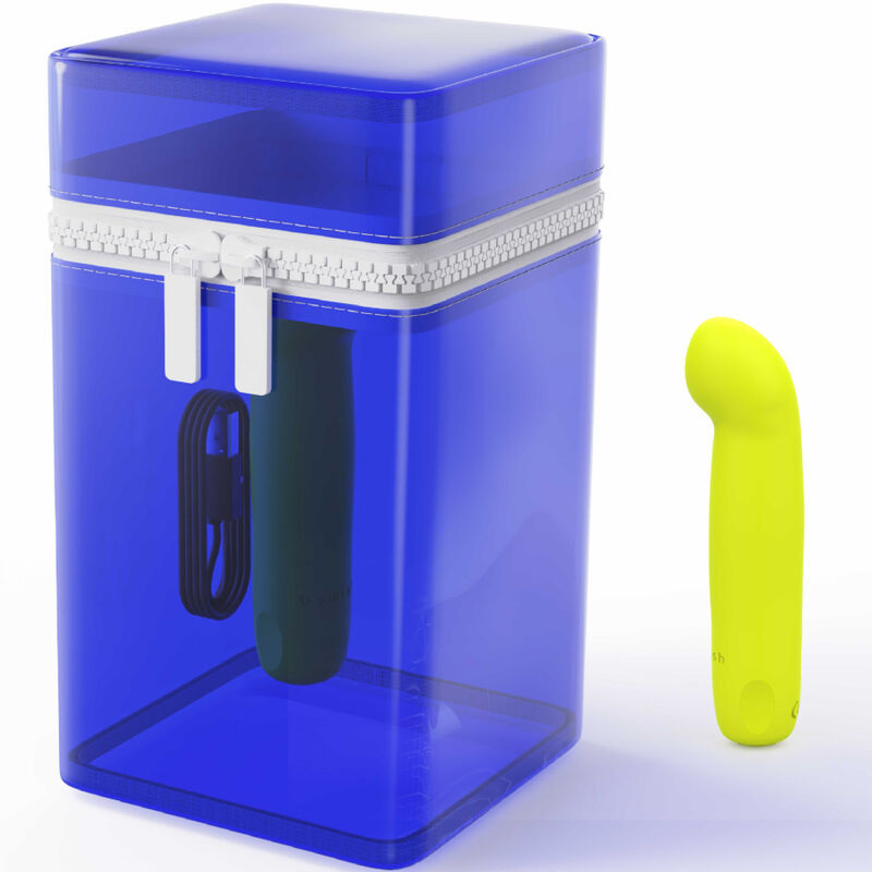 B SWISH - BCUTE CURVE INFINITE CLASSIC VIBRADOR DE SILICONA RECARGABLE DE EDICIÓN LIMITADA AMARILLO