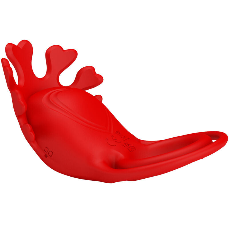 PRETTY LOVE - ANEL VIBRADOR RUBEN 7 VIBRAÇÕES SILICONE VERMELHO